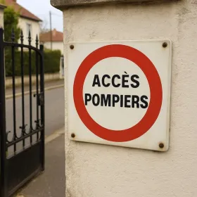 Panneaux Routiers & Signalisation : Chasse Gardée et Accès Pompiers