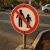 Panneau interdit pieton – Panneau routier