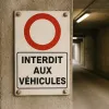 Panneau Interdit aux véhicules – Panneau routier