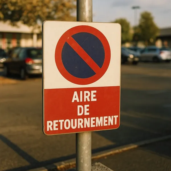 Panneau Aire de retournement – Panneau stationnement