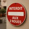 Panneau Interdit aux 2 Roues – Panneau routier