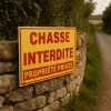 Panneau Chasse Interdite - Propriété Privée