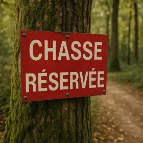 Panneau Chasse réservée – Panneau chasse interdite