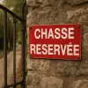 Panneau Chasse réservée – Panneau chasse interdite