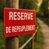 Panneau Réserve de repeuplement – Panneau chasse interdite