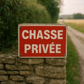 Panneau Chasse privée – Panneau chasse interdite