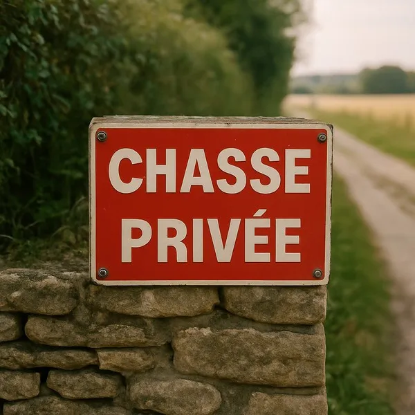 Panneau Chasse privée – Panneau chasse interdite