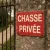 Panneau Chasse privée (Lot de 10p) – Panneau chasse interdite