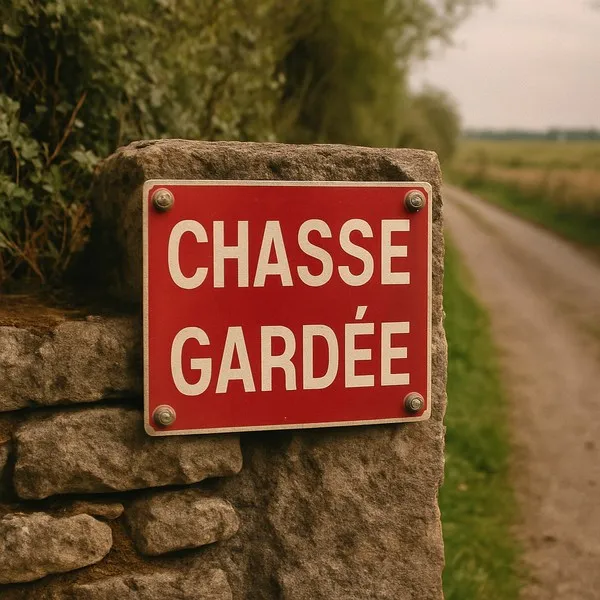 Panneau Chasse gardée (Lot de 10p) – Panneau chasse interdite