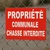 Panneau Propriété communale chasse interdite – Panneau chasse interdite