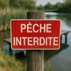 Panneau Interdiction de Pêcher - Signalétique Zone Interdite