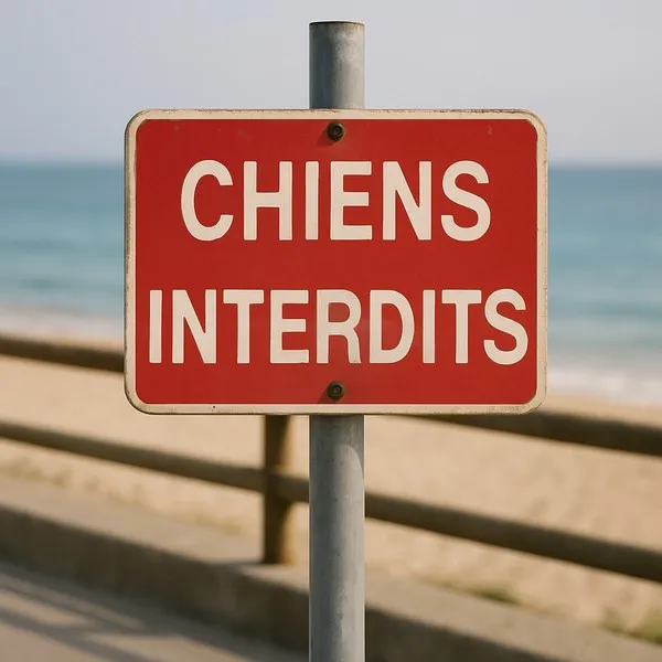 Panneau Chiens interdits – Panneau interdit aux chiens