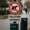 Panneau Pollution interdite – Panneau interdiction