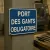 Panneau Port des gants obligatoire – Obligation
