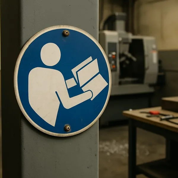 M002 – Notice obligatoire ∅ 20 cm – Pictogramme EPI