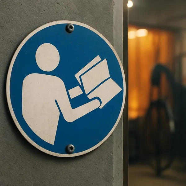 M002 – Notice obligatoire ∅ 20 cm – Pictogramme EPI