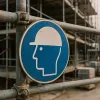 M014 – Casque de sécurité obligatoire ∅ 20 cm – Pictogramme EPI