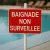 Panneau signalétique Baignade non surveillée plage ou piscine