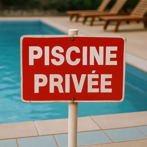 Panneau Chasse Gardée & Piscine Privée | Signalétique