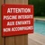 Panneau piscine sécurité – Interdiction enfants non accompagnés