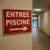 Panneau Entrée piscine à droite – Panneau piscine