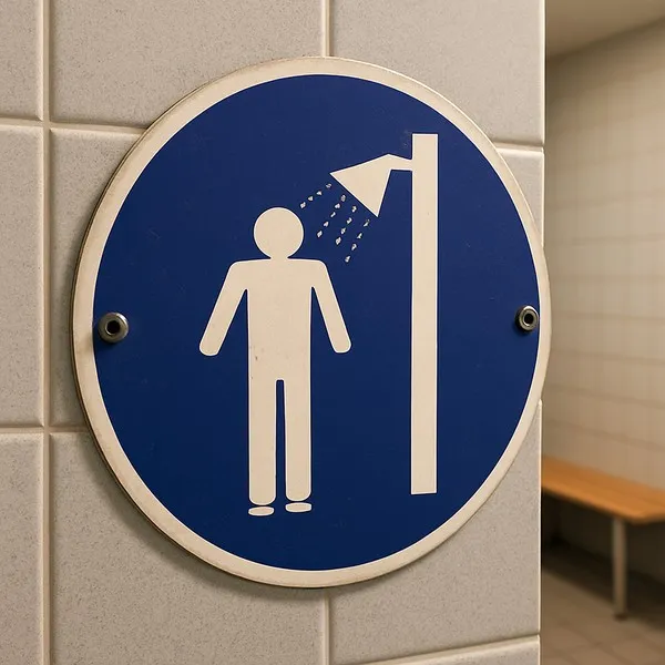 Panneau douche obligatoire – Panneau piscine