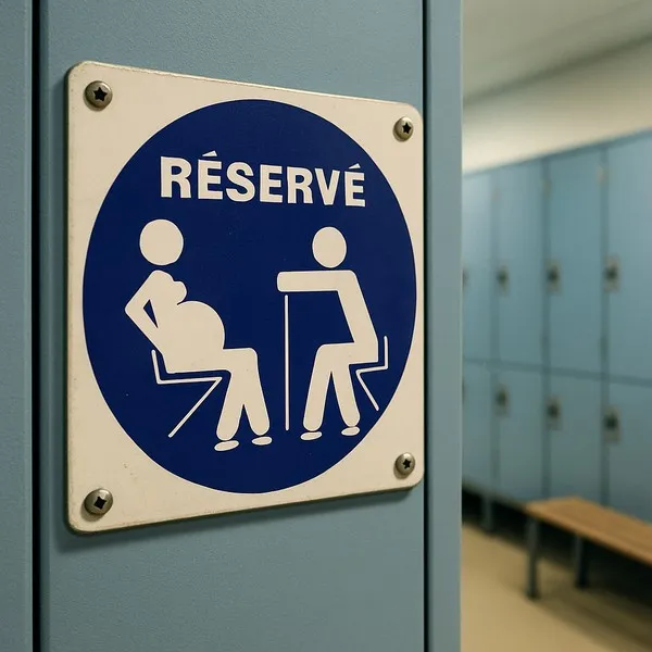 Adhésif Piscine Accès Réservé Femmes Enceintes & Seniors