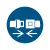 M020 — Attacher la ceinture de sécurité · Pictogramme EPI ISO 7010