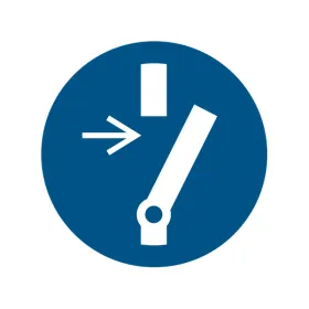 M021 — Débrancher avant maintenance · Pictogramme EPI ISO 7010