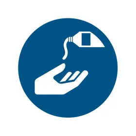 M022 — Utiliser une crème de protection · Pictogramme EPI ISO 7010