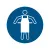M026 — Utiliser un tablier de protection · Pictogramme EPI ISO 7010