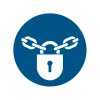 Pictogramme maintenir verrouillé M028 · ISO 7010