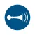 M029 — Klaxon obligatoire · Pictogramme EPI ISO 7010