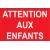 Attention aux enfants-Panneau danger enfants-Panneaux Signalétiques