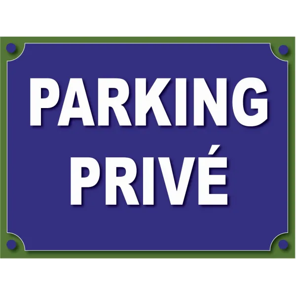Parking privé-Panneau parking-Panneaux Signalétiques