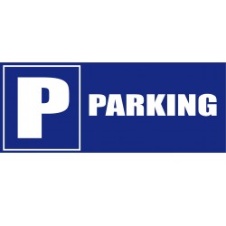 Panneau signalètique Parking