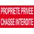 Propriété privée chasse interdite (lot de 10p)-Panneau chasse interdite-Panneaux Signalétiques