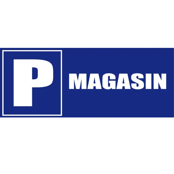 parking magasin-Panneau parking-Panneaux Signalétiques