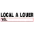 Adhésif  local a louer-Panneau immobilier-Panneaux Signalétiques