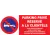 Panneau parking client « Parking privé réservé à la clientèle », mention fourrière