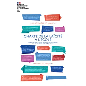 Panneau Charte de la laïcité