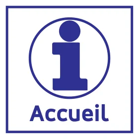 Panneau Accueil Signalétique Entrée Entreprise