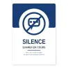 Panneau Silence — Examen en Cours — Établissement scolaire