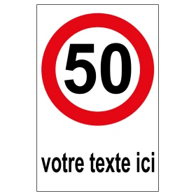Panneau personnalisé | Panneaux Signalétiques