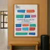 Charte de la laïcité — panneau d'affichage du hall