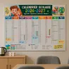 Calendrier scolaire — salle des professeurs