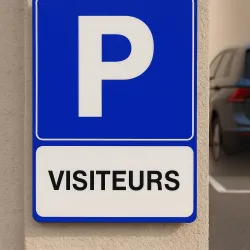 Pictogramme parking — parking d'entreprise