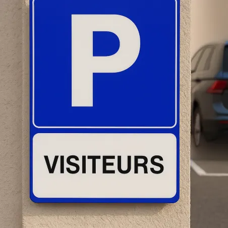 Pictogramme parking — parking d'entreprise
