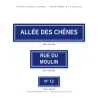 Plaque de rue allongée personnalisée — trois formats