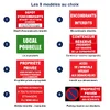 Les 8 modèles de panneaux de copropriété au choix